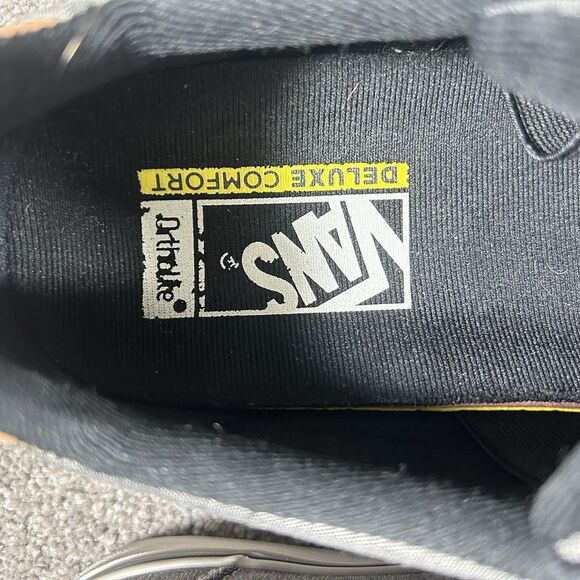 VANS Atwood Deluxe Men's Size 10.5 Gray Athletic Skate Shoes Used - Picture 10 of 11